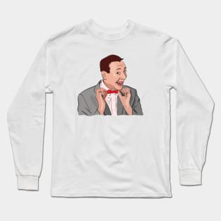 Pee Wee Herman Long Sleeve T-Shirt